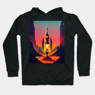 Space Scene Hoodie